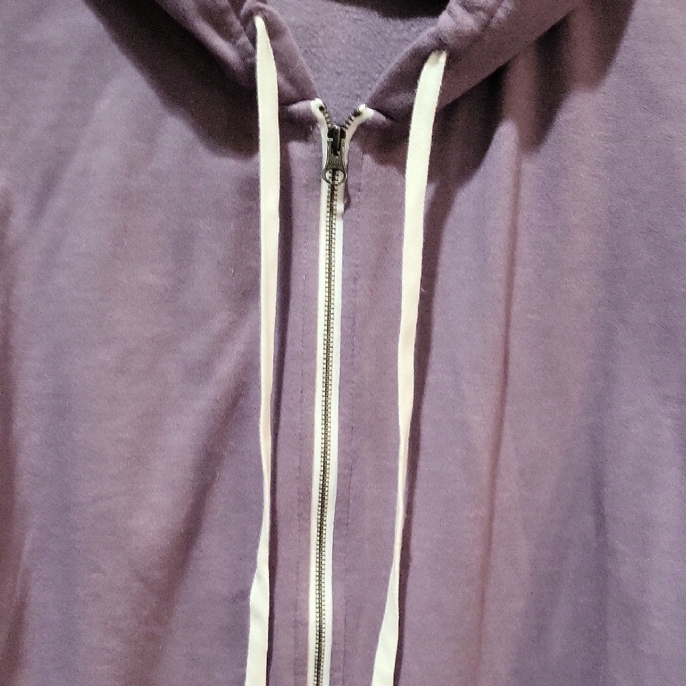 Purple Women's Hoodie Jacket - Picture 3 of 7